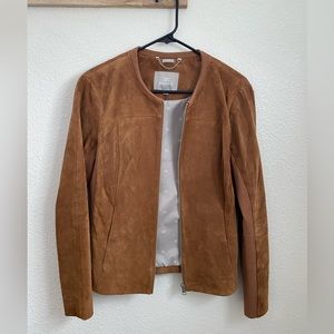 Like New Soia & Kyo suede leather jacket